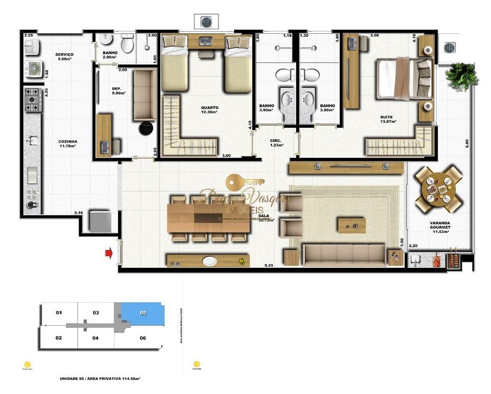 Apartamento à venda em Alto, Teresópolis - RJ - Foto 14