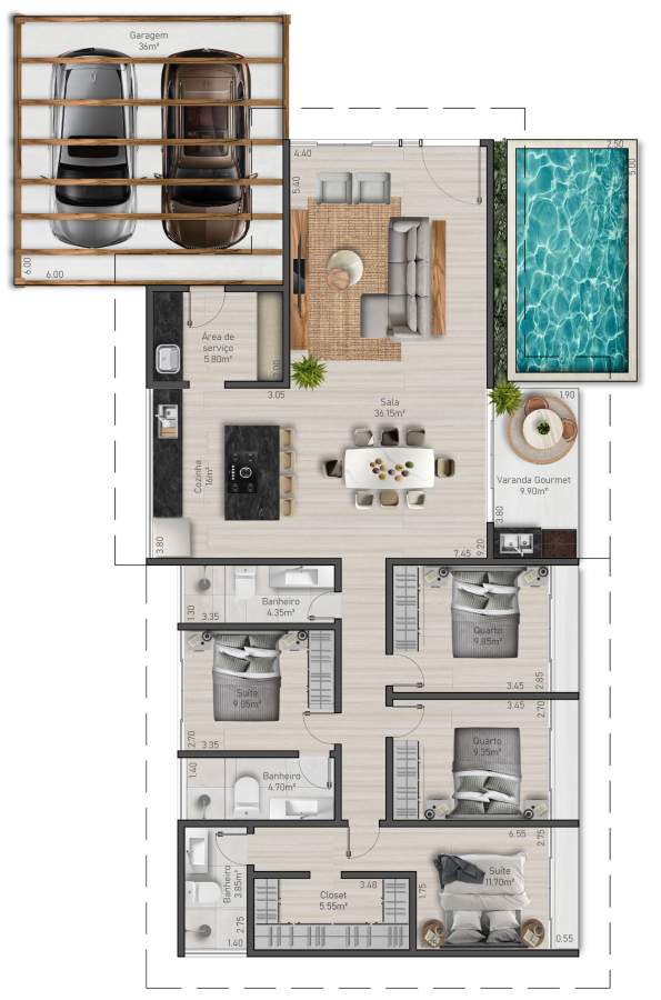 Casa à venda em Araras, Petrópolis - RJ - Foto 4