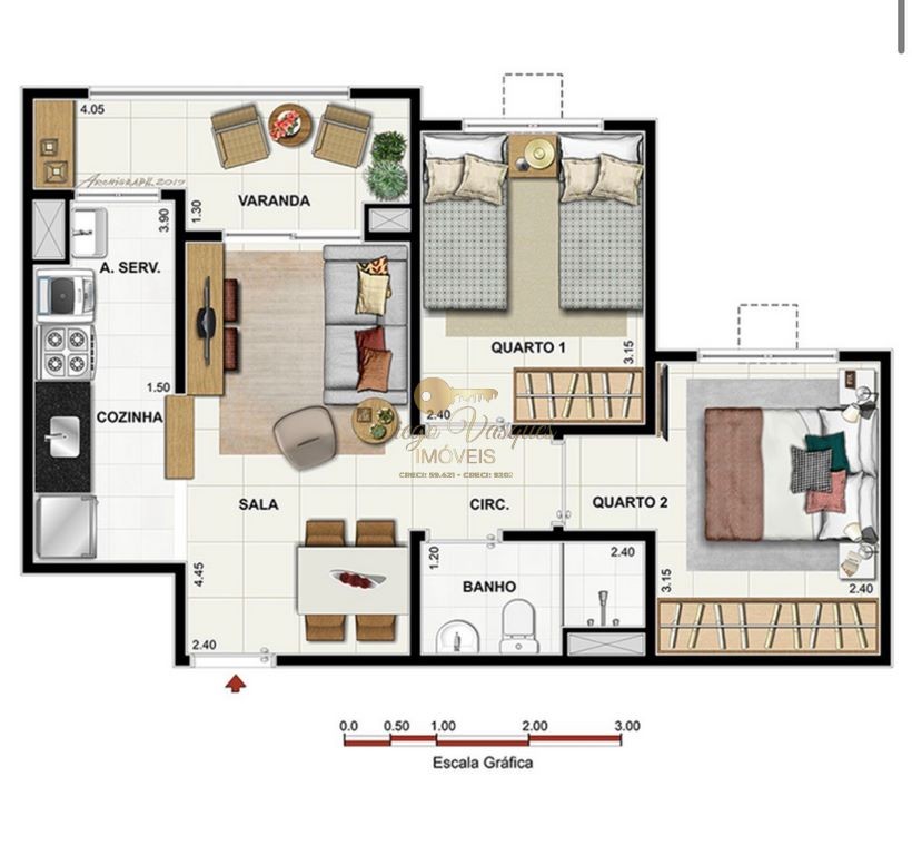 Apartamento à venda em Albuquerque, Teresópolis - RJ - Foto 10