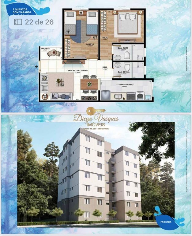 Apartamento à venda em Bingen, Petrópolis - RJ