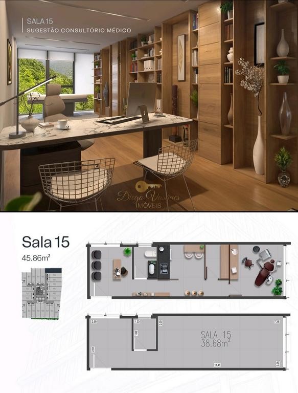 Sala-Conjunto, 27 m² - Foto 3